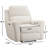 Snejana 40.2" Wide Microfiber Upholstered Power Recliner with USB Port, Wall Reclining Chair-198364157