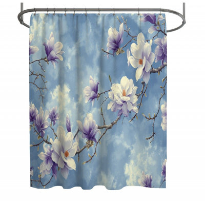Rideau de douche Fleurs Nature