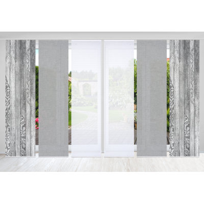 Semi Sheer Sliding Panel