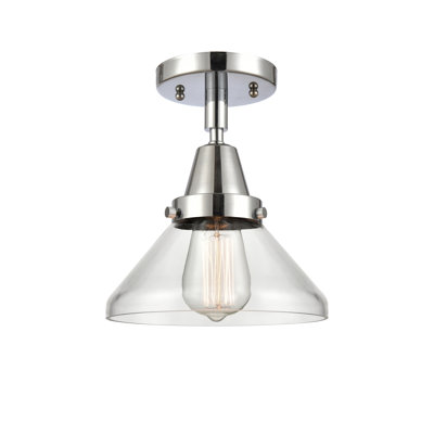 Amede Glass Semi Flush Mount