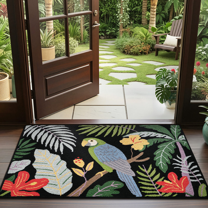 Non-Slip Christmas Doormat, L 24 po x L 36 po