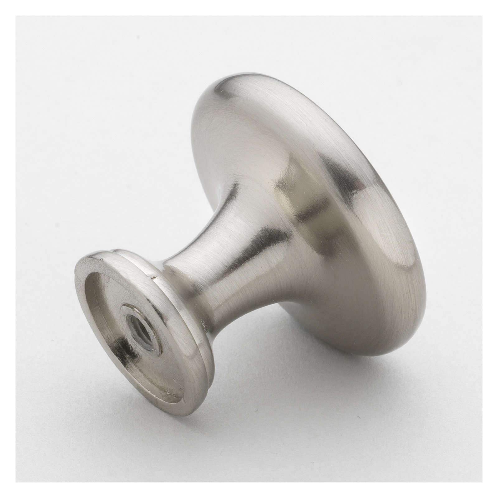 Mushroom Knob Multipack, Satin Nickel