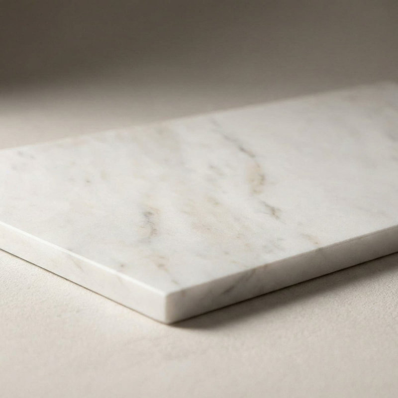 Daphne White Polished 12x24 Marble Tile, White