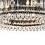 Luxury 4-Light Round Drum Crystal Semi-Flush Ceiling Light-201398912