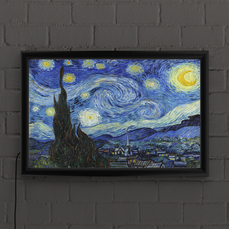Reproduction d’art sur toile, "Starry Night" par Vincent Van Gogh