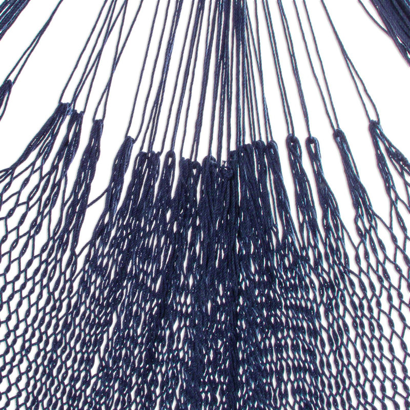 Cathrine 1 Person Spreader Bar Hammock, Navy Blue, 79" W x 94" L