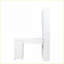 Bureau d'ordinateur de coin moderne en L blanc avec rangement, tiroirs et bureau Huche pour bureau personnel | Panneau de particules et panneau de fibres à densité moyenne