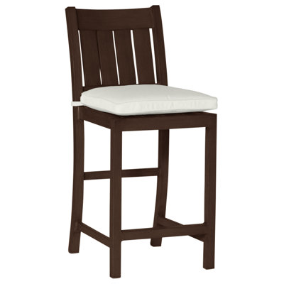 Club 24" Patio Bar Stool with Cushion