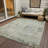 Suri Green Washable Indoor-Outdoor Rug - -614534304