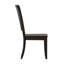 Ensemble de salle à manger Marcotte 78 po en bois massif fini chêne avec chaises à dossier à fuseaux - 6 pièces, table à piètement blanc antique, chaises à piètement noir antique et banc-1518945081-1518945080