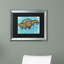 « Turtle »-impression d’art graphique sur toile encadrée-17981424