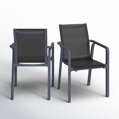 Farrah Stackable Patio Armchair