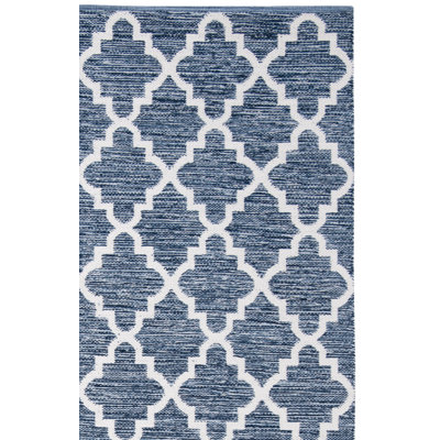 Tapis géométrique tissé à la main Eliana