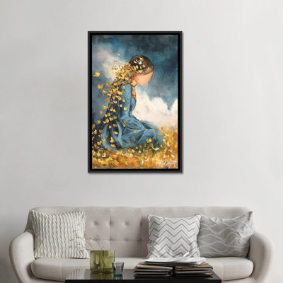 Still, She Shines - reproduction d'art murale - toile encadrée