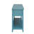 Flavius Teal Finish Console Table