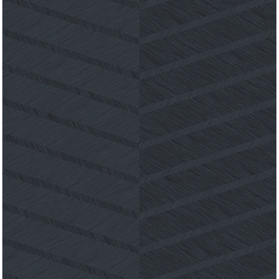Aspen Indigo 10.06m x 52.07cm Textured Paste the Wall Wallpaper Roll