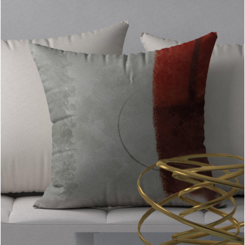 Reversible Throw Pillow, 20" x 20"