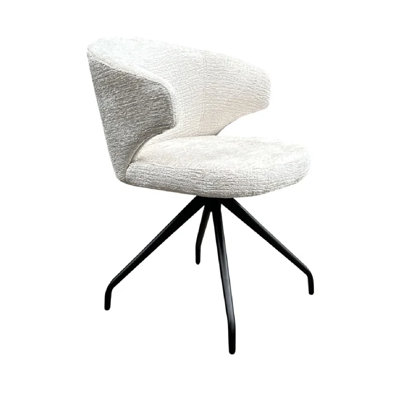 Milly Upholstered Swivel Armchair