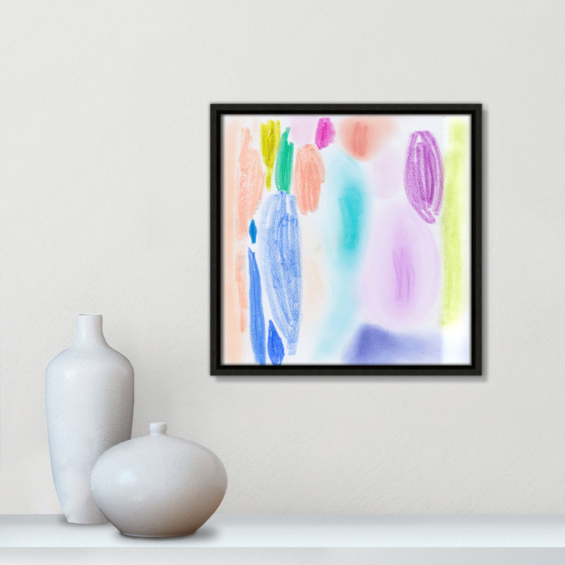 Vivid Space II - Square Version Print par Bea Dina, Espresso, H 13,5 po x l 13,5 po