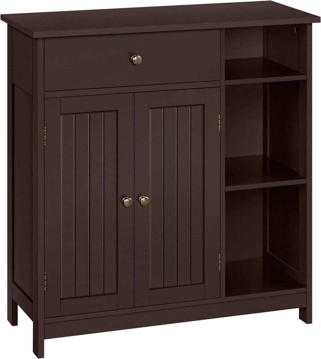Red Barrel Studio® Oliana Free Standing Bathroom Cabinet Floor Cabinet with Storage Drawer and ...