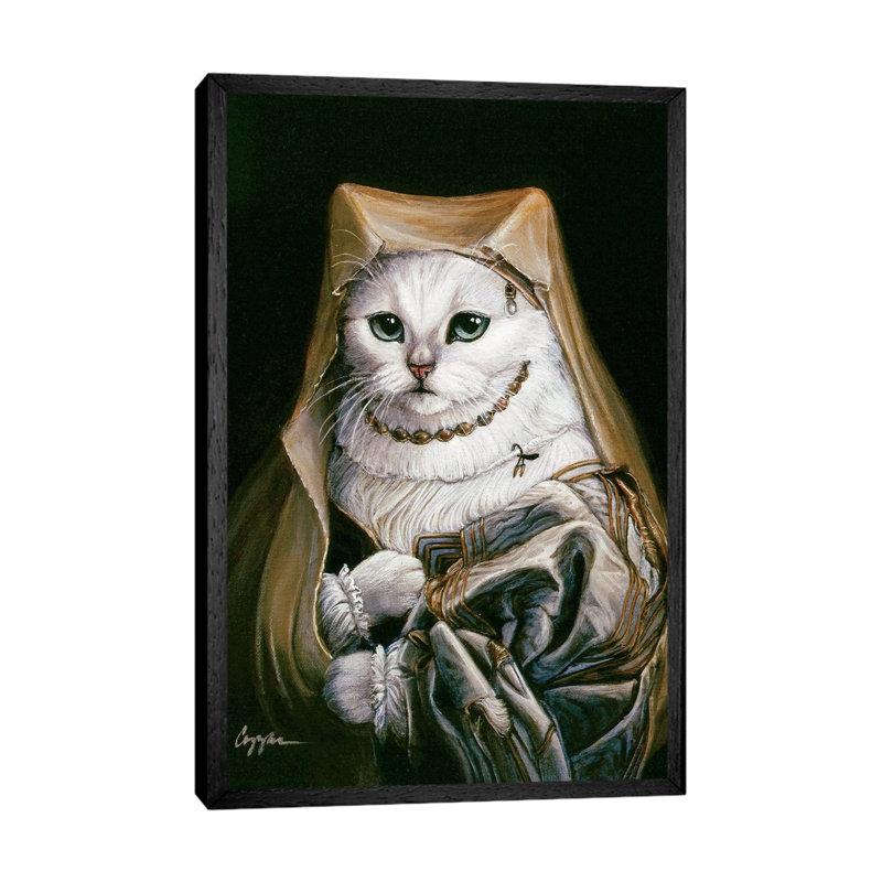 Shefa by Melinda Copper - Painting on Canvas, Black Framed, 101.6 cm H x 66.04 cm W