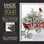 «Christmas Holiday Art Cxxxvi», reproduction d'art encadrée - bois massif-478823617-478823603