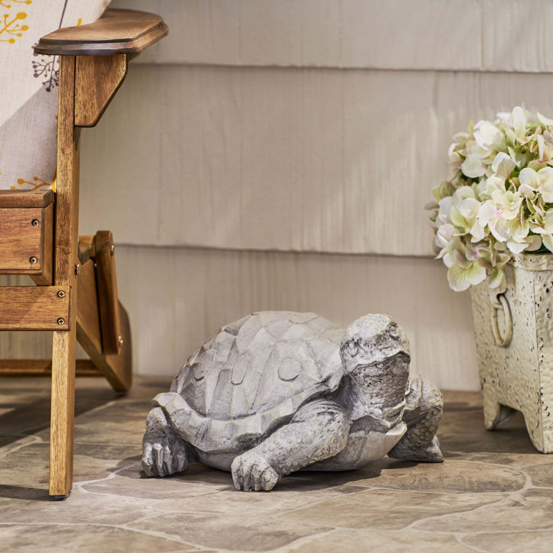 Statue de tortue d'extérieur, aucun assemblage requis