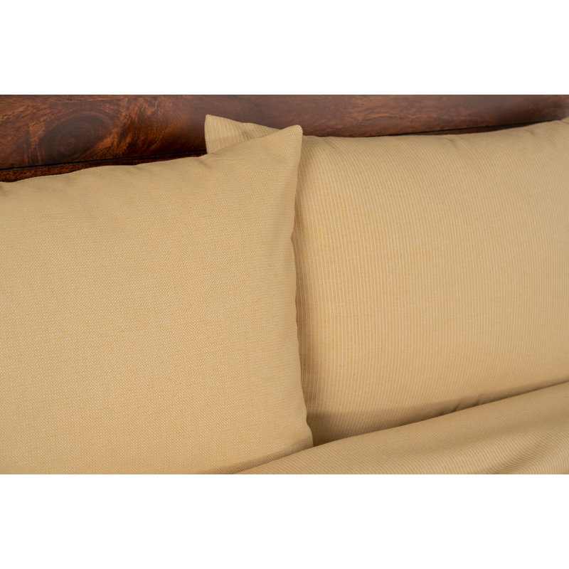 Smithsonian Redeem Stripe Eco-friendly Duvet Cover & Insert Set, California King Dvet Cover & Insert + 2 King Shams, Yellow