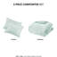 Très grand / très grand édredon réversible en velours froissé 3 pièces-125448162-125448163