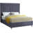 Upholstered Platform Bed-754517205-754517210