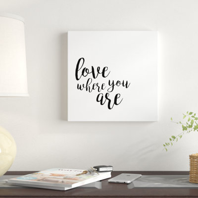 «Quotable V», art textuel sur toile