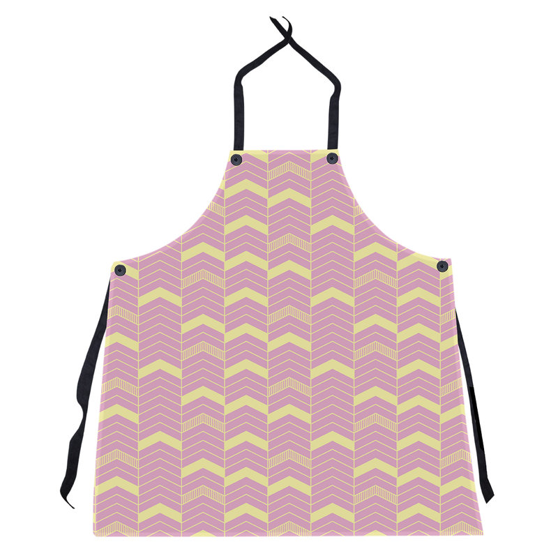 Stephenie Bib Apron, Pink/Yellow