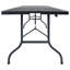 Table basse pliable en métal Dellbrook
