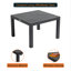 Table basse d'extérieur en aluminium pour l'extérieur LeisureMod Chelsea
