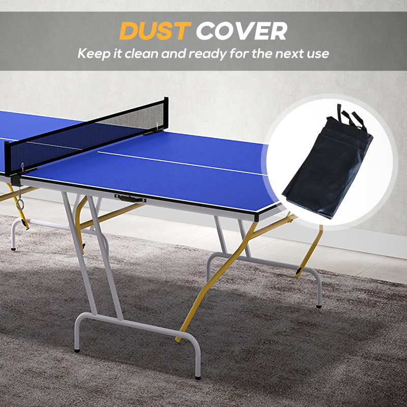 Montville Happy Larry Foldable Table Tennis Table