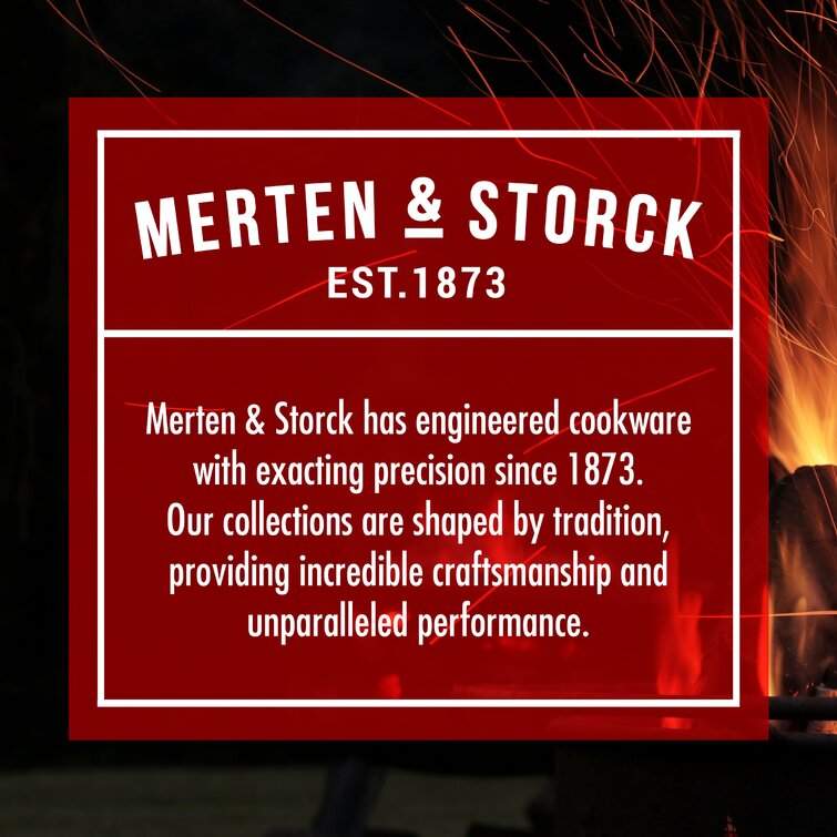 Merten & Storck Tri-Ply Stainless Steel 14 Piece Cookware Pots & Pans  Set,Professional Cooking,Multi Clad,Measurement Markings,Drip-Free Pouring  Edges,Durable Glass Lids,Induction,Oven&Dishwasher Safe