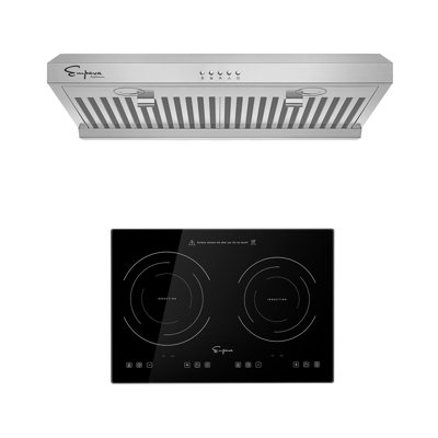2 Piece Kitchen Package , 20.5" Induction Cooktop , 30" Ducted Under Cabinet Range Hood