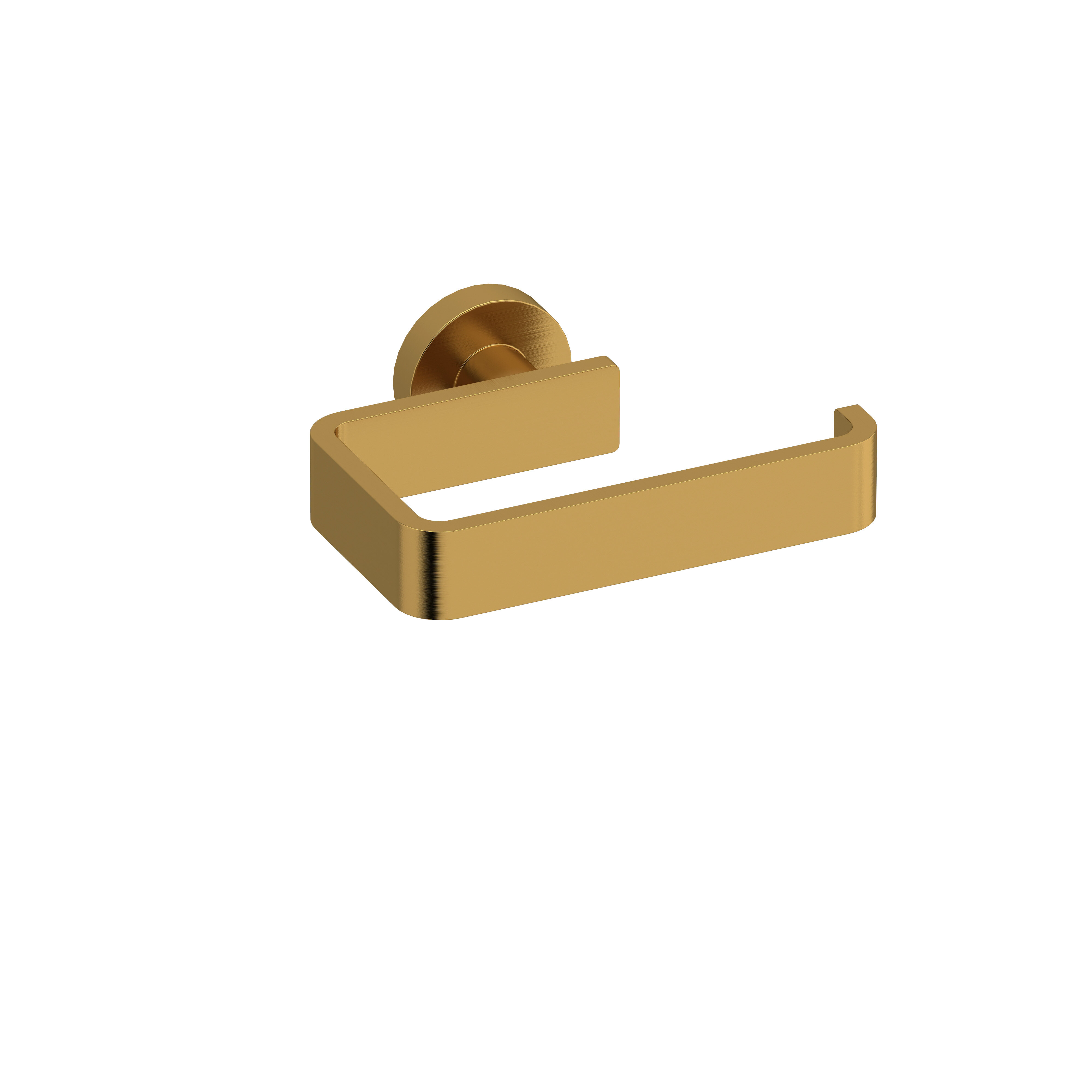 Kraus Elie Brushed Gold Wall Mount Single Post Toilet Paper Holder