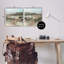 «Desert Impression Abstraction 2», ensemble d'art sur toile par June Erica Vess-150426352