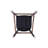 Fifth Avenue Traditional Vegan Leather Upholstered Beech Wood Bar Stool in Cream-53598449-28260507