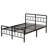 Lizar Metal Open-Frame Storage Bed-416934815
