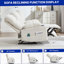 Canapé inclinable avec chauffage et vibration Living Space-582931950