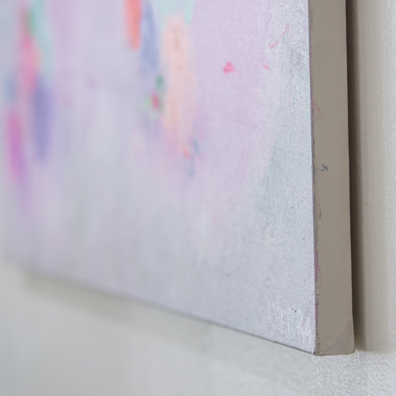 One-of-a-Kind Original 'Caught in A Daydream' by Samerra - Wrapped Canvas Painting