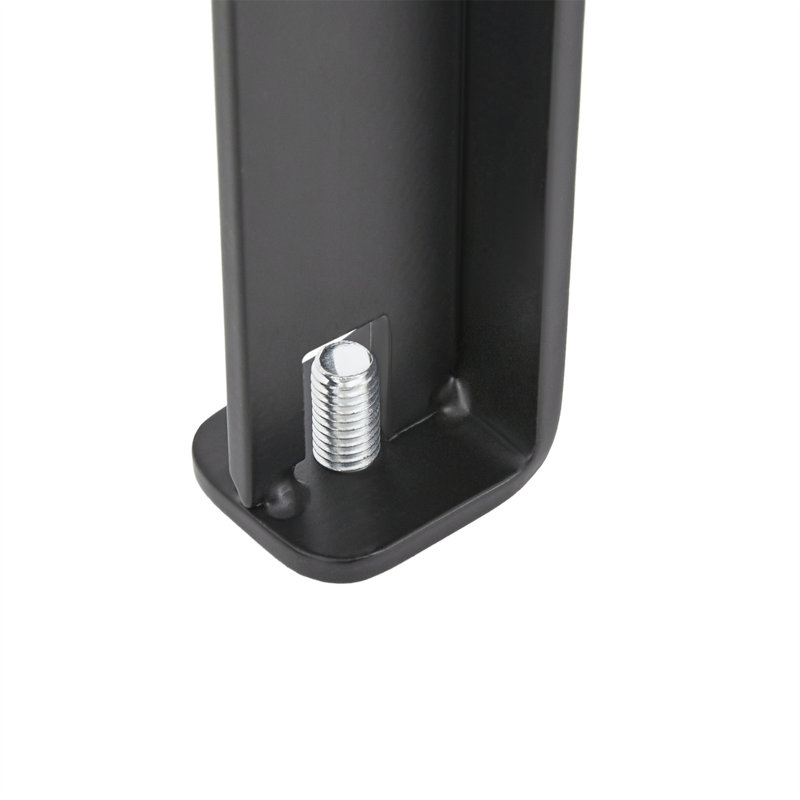 F-Shaped Adjustable Table Legs, Black