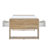 High Glossy Coffee Table with 2 Drawers-1038802621