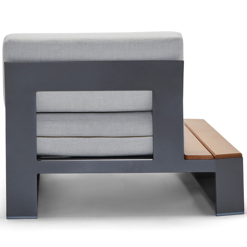 Gather Outdoor Chaise Lounge, Oyster