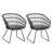 Sayali Outdoor Dining Armchair with Cushions-129580413