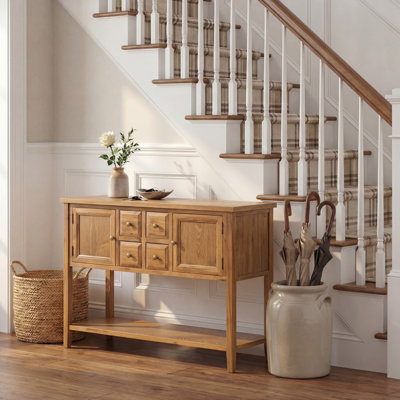 Console en bois massif 45,7 po Sadie