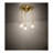 Amiley 3 - Light Gold Cluster Pendant