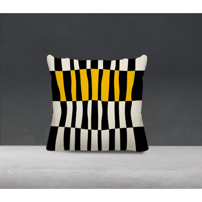 Bianca Spun Polyester Reversible Throw Pillow